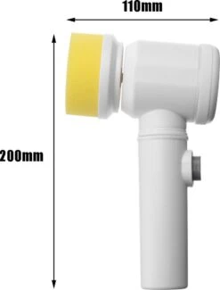 V&P Magic Brush - Elektrische Multifunctionele Schoonmaakborstel - 3 Opzetstukken - Wasborstel - Poetsmachine - Schrobborstel - Handborstel - Werkborstel - Schrobber - Boorborstel - Schoonmaakmiddelen - Reinigingsborstel -Sparkle home Winkel 913x1200 1