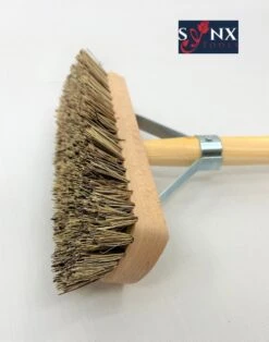 Synx Tools Luiwagen Union 22cm - Tegel Bezem Schrobber- Bezemsteel - Schoonmaakbezem - Schrobborstels - Bezems Met Steel 150 Cm -Sparkle home Winkel 943x1200