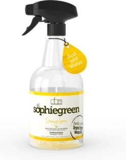 SophieGreen Voorjaarspakket; Allesreiniger + Keukenreiniger - 2x 750ml + Navullingen + Sopje Allesreiniger 100g 11 SophieGreen Voorjaarspakket; Allesreiniger + Keukenreiniger - 2x 750ml + Navullingen + Sopje Allesreiniger 100g -Sparkle home Winkel 951x1200 2