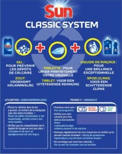 SUN® Sun Vaatwas Spoelglans - 6 X 1 L - Voordeelverpakking 14 SUN® Sun Vaatwas Spoelglans - 6 X 1 L - Voordeelverpakking -Sparkle home Winkel 951x1200