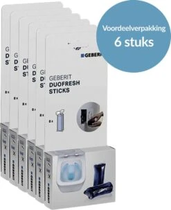 Geberit DuoFresh Sticks - 48 Stuks - Voordeelverpakking - Toilet/WC Blokjes Inbouwreservoir -Sparkle home Winkel 978x1200