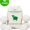 Drogerballen - Droogballen Voor Wasdrogers - Wasdrogerballen, Wasbollen & Wasballen - 100% Diervriendelijk, Duurzaam & Herbruikbaar - Duurzaam Cadeau - Energie Besparen - RWS Wol & Zero Waste - 6 Stuks Van Zivanto 1 Drogerballen - Droogballen Voor Wasdrogers - Wasdrogerballen, Wasbollen & Wasballen - 100% Diervriendelijk, Duurzaam & Herbruikbaar - Duurzaam Cadeau - Energie Besparen - RWS Wol & Zero Waste - 6 Stuks Van Zivanto -Sparkle home Winkel 998x1200 2
